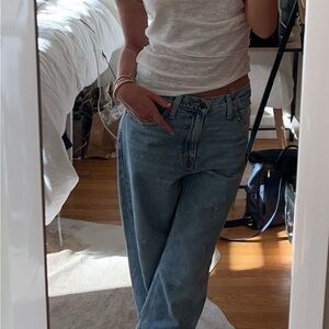 Levi's Baggy Dad Light Blue Jean